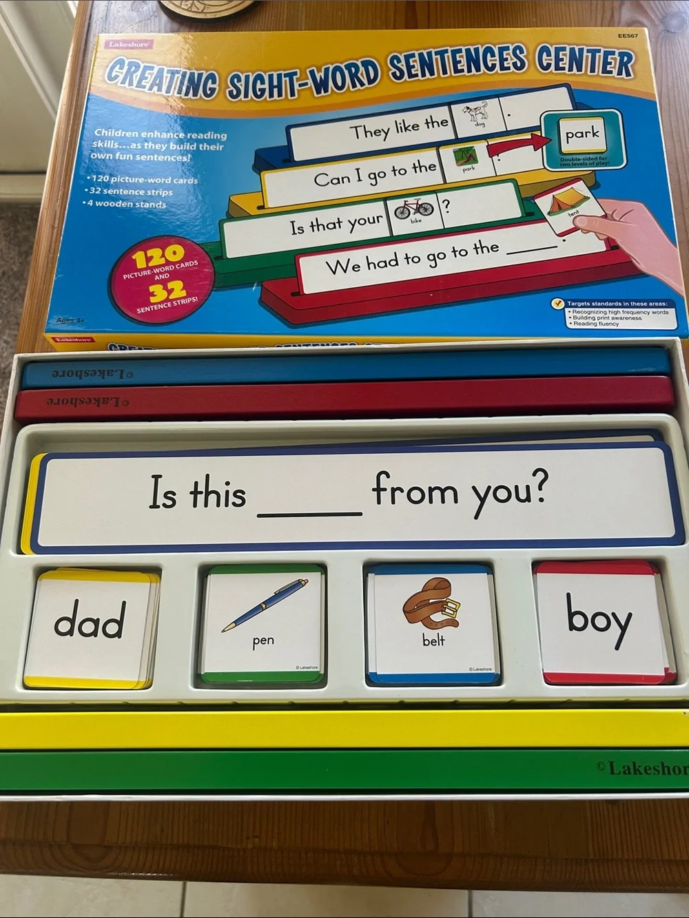 Lakeshore sight word